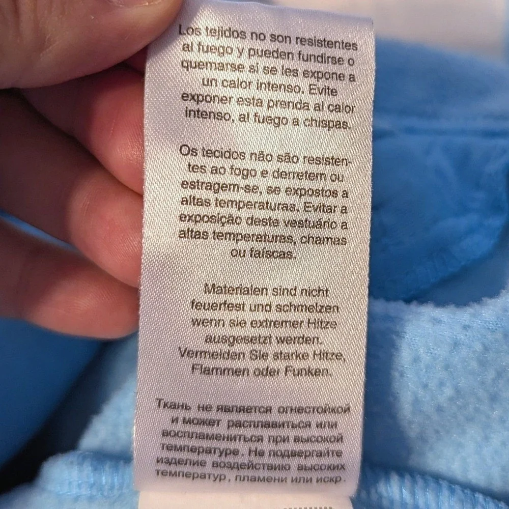 Columbia Womens Large Benton Springs Full Zip Fleece Jacket Light Blue Gorpcore